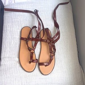 Cute wrap sandals